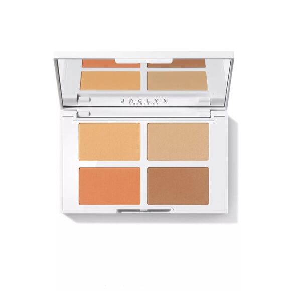 Jaclyn Cosmetics Face‎ It All Brightening & Setting Palette "DEEP to RICH" - NIB - Picture 1 of 8